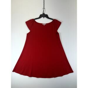 Arlah Blouse Women’s Medium Red Sleeveless 100% Polyester